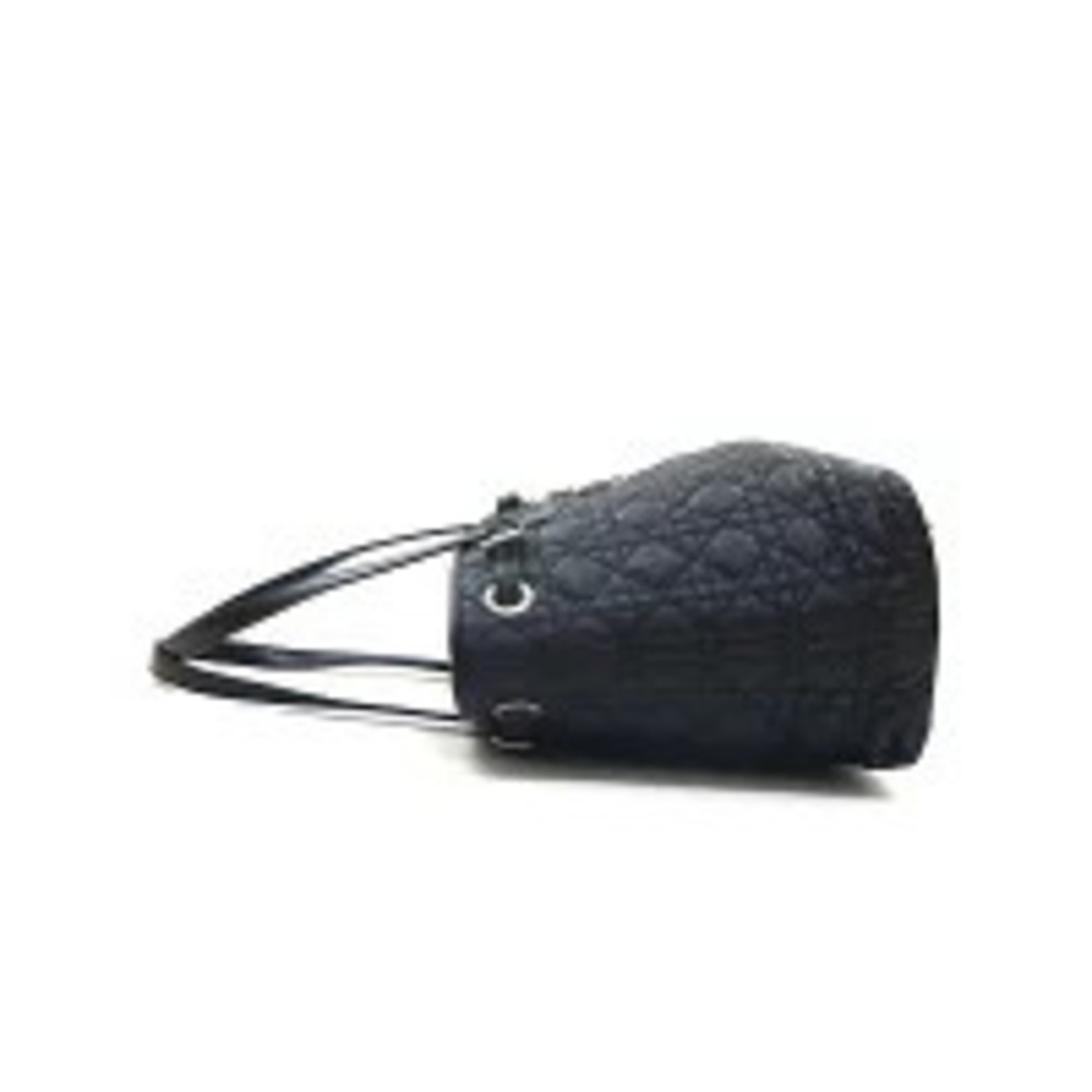 Dior bag  black Cannage Christian Lady tote Black